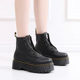 Livia | Fashionable Ankle Boots with Chunky Sole