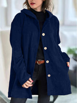 Kyla | Simple, Stylish Long Corduroy Cardigan