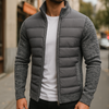 Daniel | Hybrid Winter Jacket with Knit Sleeves and Collar
