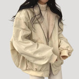 Arabella | Oversized Hooded Bomber Jacket for Women