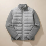 Denzel | Lightweight Quilted Jacket with Knitted Sleeves