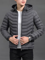 Christopher | Lightweight Hooded Quilted Puffer Jacket
