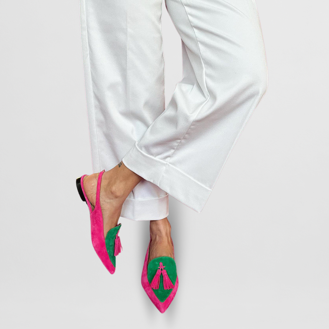 Alba | Elegant Artisan Loafers - Threadford