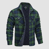 Marissa | Warm Plaid Lumberjack Jacket for Men