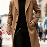 Adrian | Men's Long Trench Coat