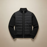 Denzel | Lightweight Quilted Jacket with Knitted Sleeves