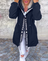 Penelope | Casual Hooded Coat with Adjustable Waist