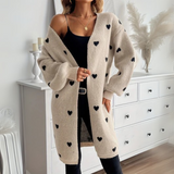 Sophia | Delicate Sweetheart Knit Cardigan