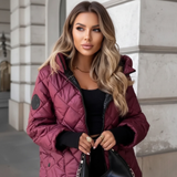 Talia | Quilted Hooded Jacket with Cozy Coverage