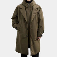 Henry | Long Hooded Parka Jacket for Men