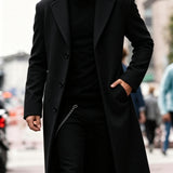 Adrian | Men's Long Trench Coat