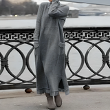 Clara | Women’s Long Sleeve Winter Maxi Dress