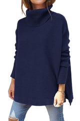Chloe | Oversized Turtleneck Knit Sweater