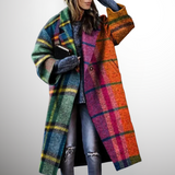 Gabriella | Colorful Patchwork Fall Jacket for Women
