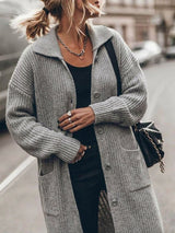 Ruby | Cozy Ribbed Knit Cardigan for Women