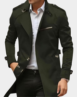 Benjamin | Classic Tailored Trench Coat for Men