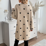 Sophia | Delicate Sweetheart Knit Cardigan