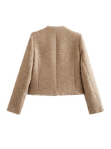 Dorothy | Elegant Autumn Tweed Jacket