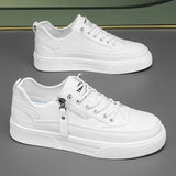 Stratford Leather Sneakers - Threadford