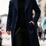 Adrian | Men's Long Trench Coat