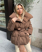Florence | Lined Winter Jacket with Belt