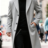 Adrian | Men's Long Trench Coat