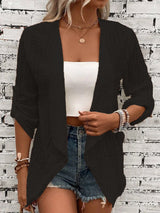 Gabriella | Bohemian Open-Front Crochet Cardigan with Relaxed Fit