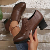 Quinn | Retro Women’s Block-Heel Shoes