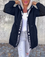 Penelope | Casual Hooded Coat with Adjustable Waist