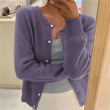 Juliette | Women's Soft Button-Front Knit Cardigan