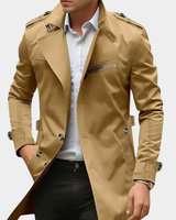 Benjamin | Classic Tailored Trench Coat for Men