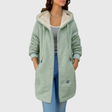 Melina | Warm Hooded Fleece Jacket for Women