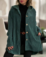Kyla | Simple, Stylish Long Corduroy Cardigan