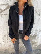 Mabel | Comfortable Hooded Jacket
