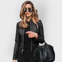 Pia | Giacca multifunzionale in pelle premium 