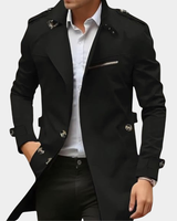 Benjamin | Classic Tailored Trench Coat for Men