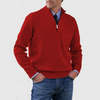 Victor | Quarter-Zip Knit Sweater with Stand Collar