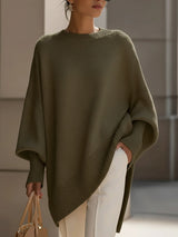 Annika | Elegant Oversized Knit Sweater for Women
