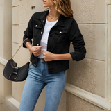 Grace | Classic Button-Down Denim Jacket for Women