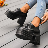 Scarlett | Women’s Lace-Up Platform Ankle Boots