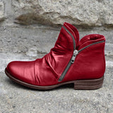 Selena | Women’s Ankle Boots with Double Zipper
