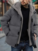 Beatrice | Casual Quilted Hooded Jacket for Men