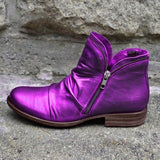 Selena | Women’s Ankle Boots with Double Zipper