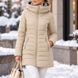 Colette | Quilted Hooded Winter Coat for Women