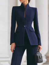 Isabella | Women's Tailored Blazer &amp; Flared Trousers Set