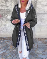 Penelope | Casual Hooded Coat with Adjustable Waist