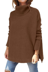 Chloe | Oversized Turtleneck Knit Sweater