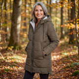 Rosalie | Winter Down Jacket with Hood & Thermal Insulation