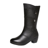 Ulyana | Women’s Boots with Platform and Block Heel