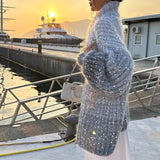 MaraKnit™ | Sequin Knit Cardigan for Women